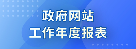 政府网站工作年度报表